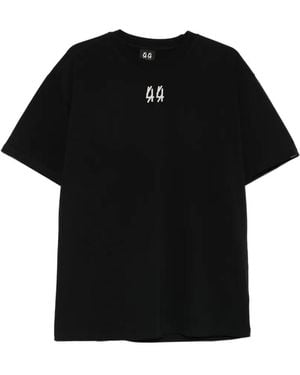 44 Label Group Printed Short-Sleeve T-Shirt - Black