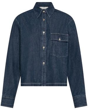 Seventy Buttoned Pocket Shirt - Blue