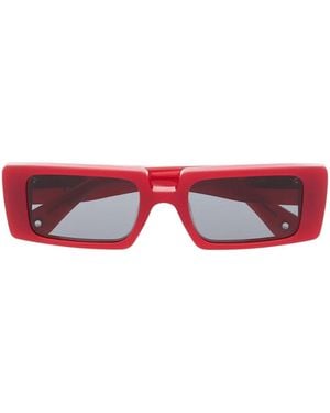 G.O.D Eyewear Four Tinted Square-Frame Sunglasses - Red