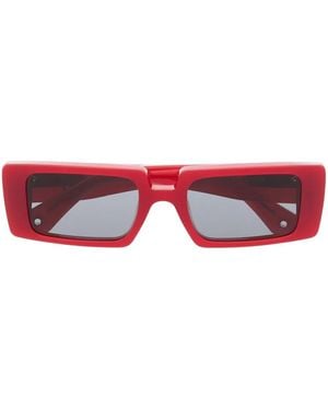 G.O.D Eyewear Four Tinted Square-Frame Sunglasses - Red