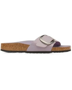Birkenstock Sandalias Madrid Con Cierre De Hebilla - Morado