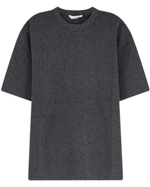 Hevò Spinazzola Crew-Neck Short-Sleeve T-Shirt - Black