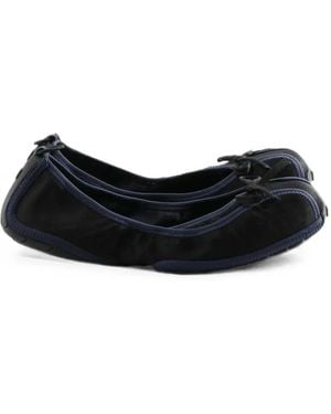 Balenciaga Bow-Detail Ballet Flats - Black