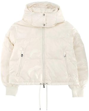 Pyrenex Piumino Con Cappuccio - Bianco