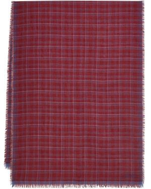 Ferragamo Cashmere And Silk Scarf - Purple