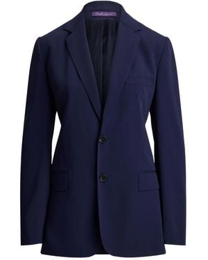 Ralph Lauren Marcy Flapped Pocket Jacket - Blue