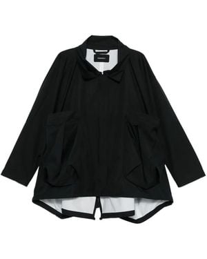 Rundholz Manteau À Poches Plaquées - Noir