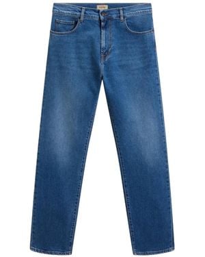 Woolrich Denim 5 Pockets Contemporary Five-Pocket Jeans - Blue