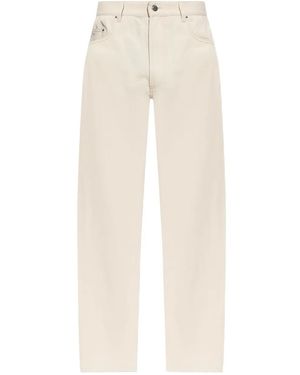 Moncler Straight-Leg Jeans - White