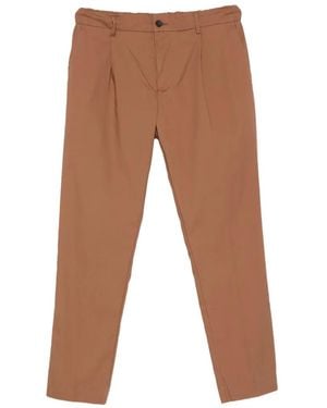 Entre Amis Reno Slim-Fit Trousers - White