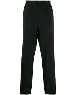 Y-3 Straight-leg Track Trousers - Black
