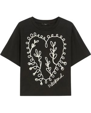 Weekend by Maxmara T-Shirt Lecco - Nero