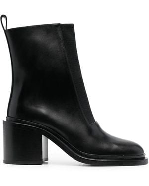 Jil Sander Stivali Alla Caviglia - Nero