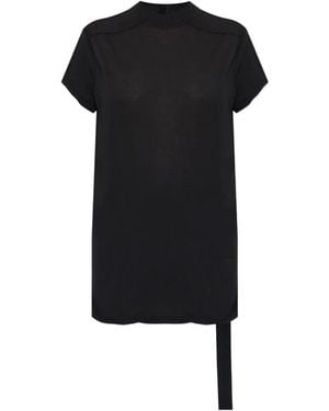 Rick Owens Stripe-Detail T-Shirt - Black