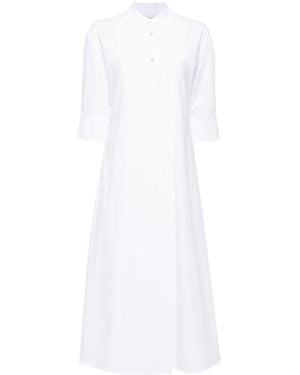 Studio Nicholson Cotton Shirt Dress - White