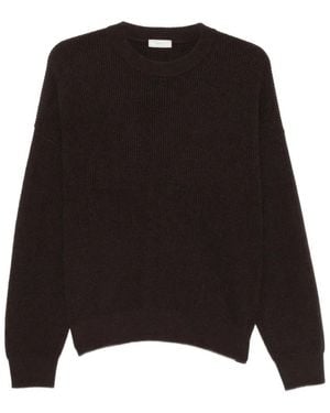 Peserico Gerippter Pullover - Schwarz