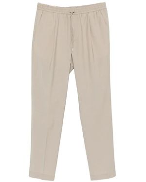 Briglia 1949 Pantalon De Tailleur À Lien De Resserrage - Natural