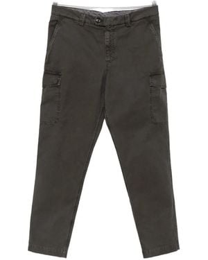 Brunello Cucinelli Cargo-Pocket Straight-Leg Trouser - Grey