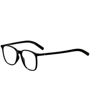 Montblanc Square-Frame Glasses - White