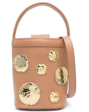 WAIWAI RIO Fairuz Embellished Tote Bag - Metallic