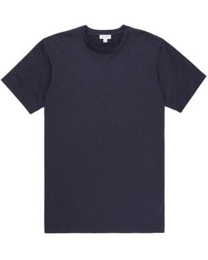 Sunspel Crew-Neck T-Shirt - Blue