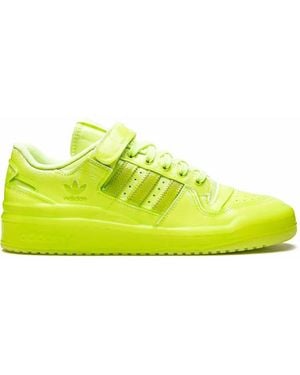 adidas X Jeremy Scott Forum Low "Dipped" Trainers - Yellow
