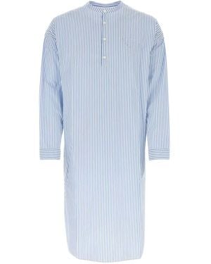 Prada Camicia A Righe - Blu