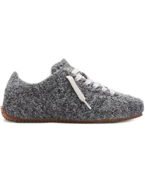 Axel Arigato Fuzzy Lace-Up Trainers - Grey