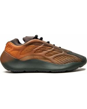 Yeezy 700 V3 Lace-Up Sneakers - Brown