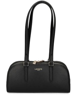 Lacoste Borsa A Spalla Champs-Élysées Mini - Nero