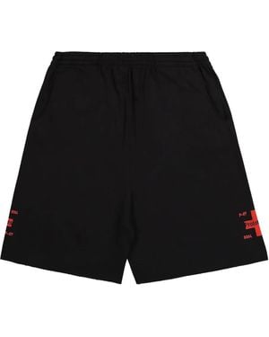 PROTOTYPES Waffle Bermuda Shorts - Black