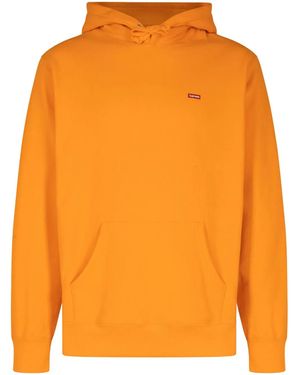 Supreme Hoodie Small Box - Orange