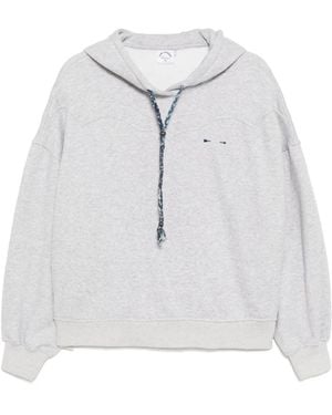 The Upside Lasso Jude Cropped Hoodie - Gray
