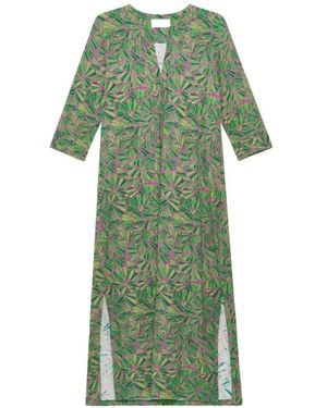 Maliparmi Robe Courte À Imprimé Graphique - Green