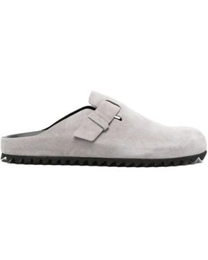 Officine Creative Chaussons En Daim - Blanc