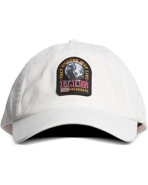 Parajumpers Logo-Patch Baseball Cap - White