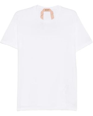 N°21 Logo-Detail T-Shirt - White