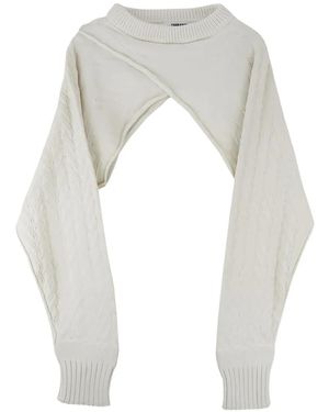 SONIA CARRASCO Pull En Maille Pointelle - White