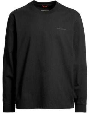Parajumpers Royal Logo-Print Sweatshirt - Black