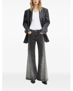 Miss Sixty Split-Hem Jeans - Black