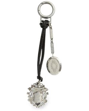 Ralph Lauren Logo-Detail Key Ring - White