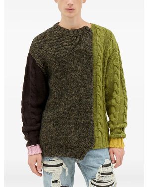 GALLERY DEPT. Jersey Con Diseño Colour Block - Verde