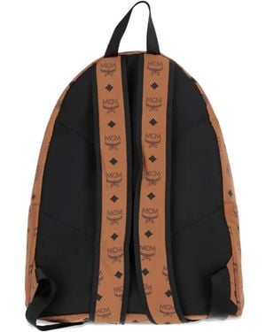 MCM Monogram-pattern Backpack - ブラック