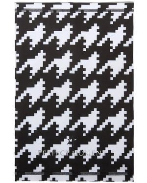 Perfect Moment Houndstooth Snood - Black