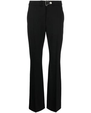 Moschino Tailored Flared Trousers - Black