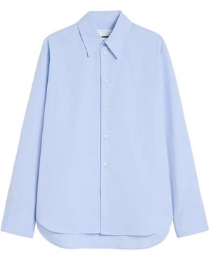 Jil Sander ロングスリーブ シャツ - ブルー