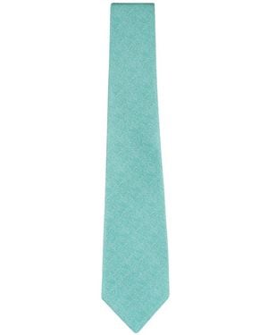 Kiton Pointed-Tip Tie - Blue