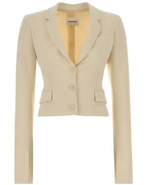 ANDAMANE Zefira Fitted Blazer - White