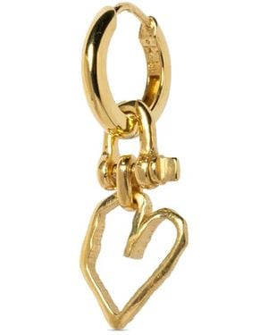 Parts Of 4 Jazz's Heart Earring - Metallic