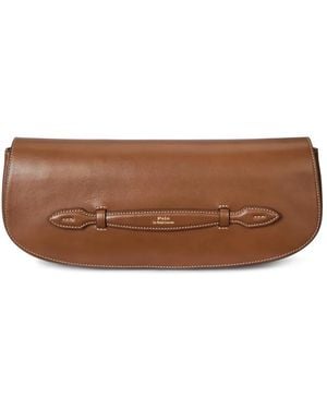 Polo Ralph Lauren Bellport Clutch Bag - Brown